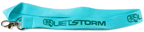 Custom Imprinted Polyester Lanyard - Texture